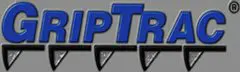 A blue and black logo for the toptrak.